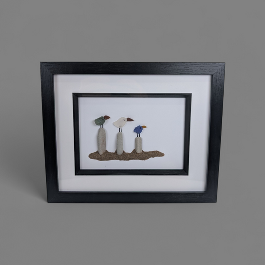Coastal Horizon Framed Art | Shoreline Designs