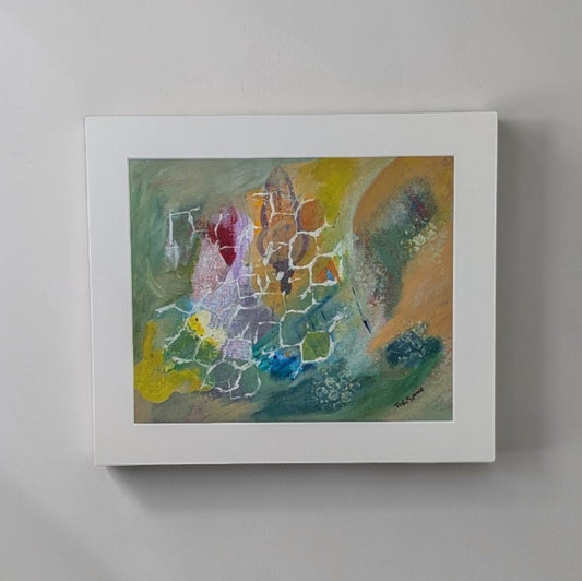 Honeycomb Mixed Media | Trish Spence