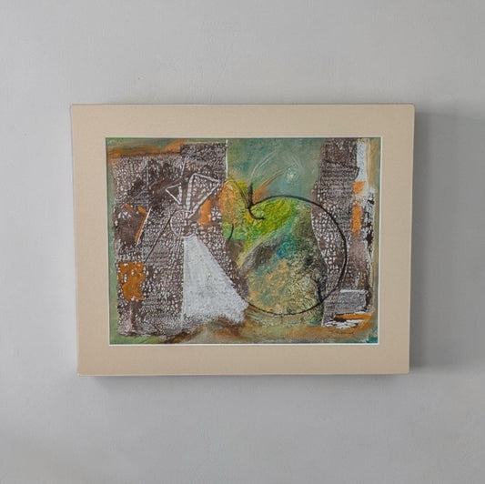Green Apple Mixed Media | Trish Spence