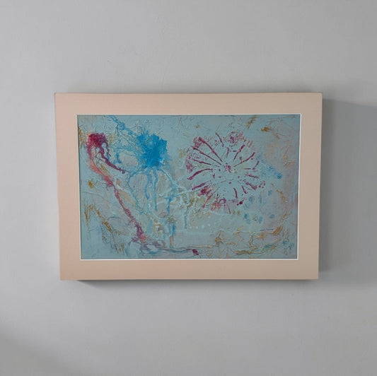 Anemone Burst Mixed Media | Trish Spence