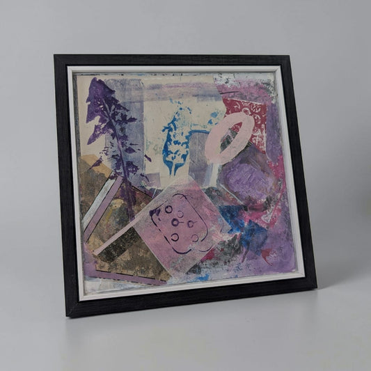 Lavender Botanicals Mixed Media | Trish Spence