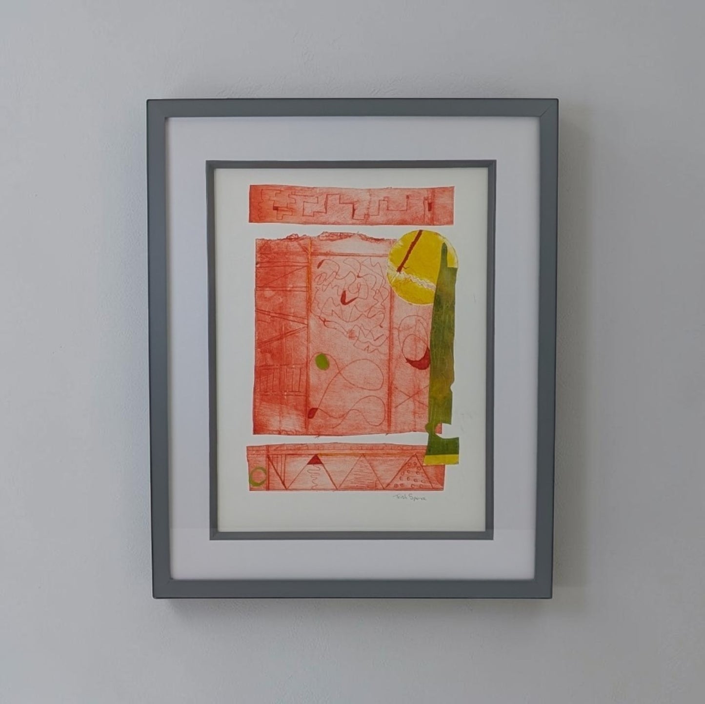 Sun over the Skyline Mixed Media | Trish Spence