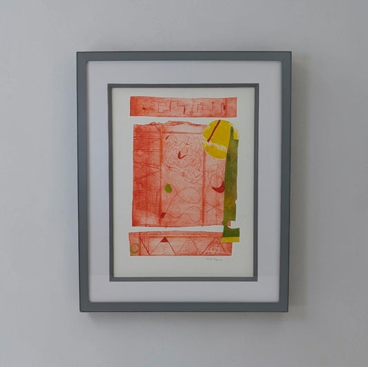 Sun over the Skyline Mixed Media | Trish Spence