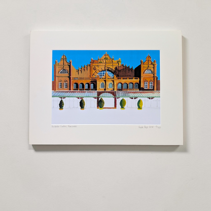 'The Winter Gardens, Morecambe' Mounted Fine Art Print | Linda Page