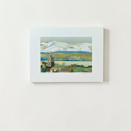 'A View from The Ashton Memorial' Limited Edition Art Print | Linda Page