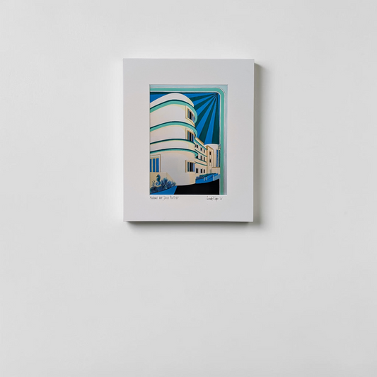 'Midland Art Deco Portrait' Art Print | Linda Page
