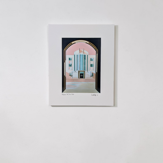 'Midland Art Deco Arch' Art Print | Linda Page
