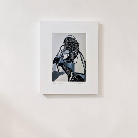'Spiral Staircase' Art Print | Linda Page