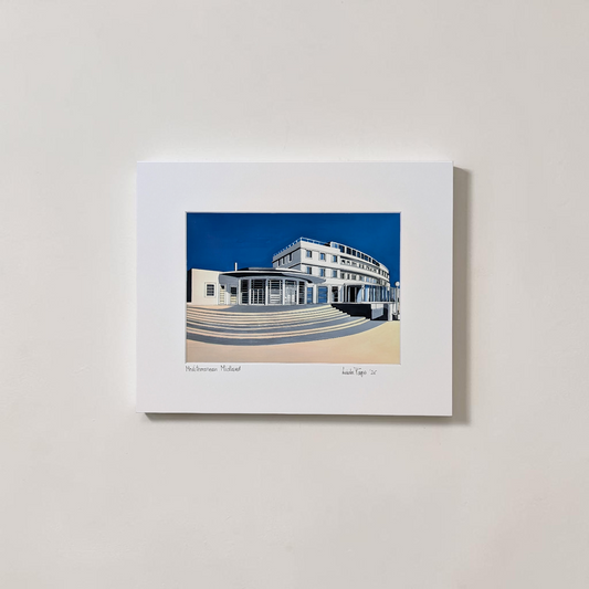 'Mediterranean Midland' Art Print | Linda Page