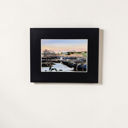 'A View from Beetham, Cumbria' Art Print | Linda Page