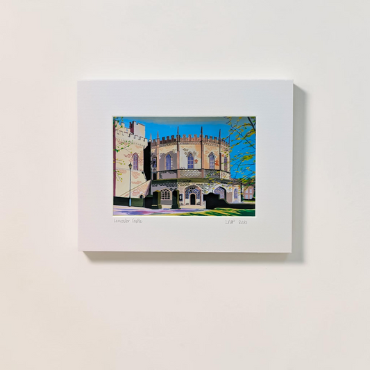 'Lancaster Castle' Art Print | Linda Page