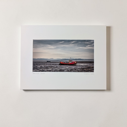 'Beached Boats' Fine Art Photography Print | Graham Dean