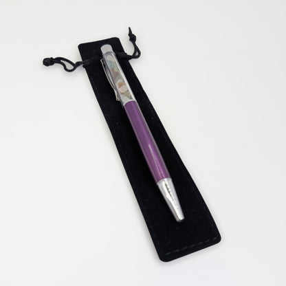 Sea Glass Encased Black Ink Pen | Shoreline Designs