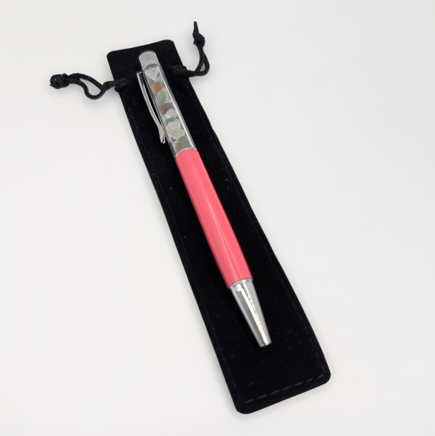 Sea Glass Encased Black Ink Pen | Shoreline Designs