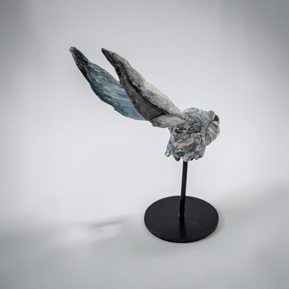 "Running Hare" Original Clay Sculpture | Karen Pinkney