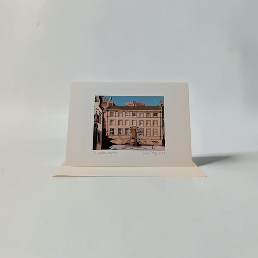 "The Judges Lodgings" Greeting Card | Linda Page