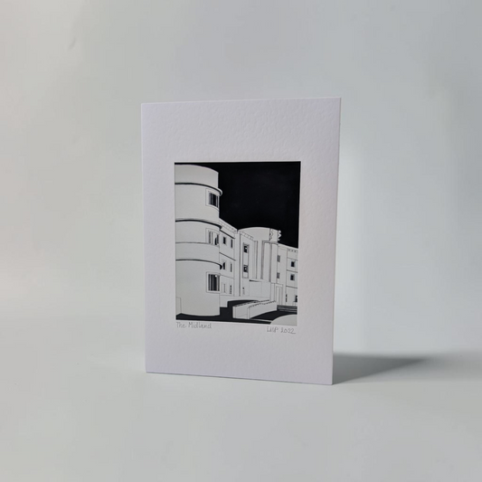 "The Midland" Greeting Card | Linda Page