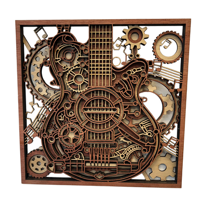 Laser Cut Wooden Artwork