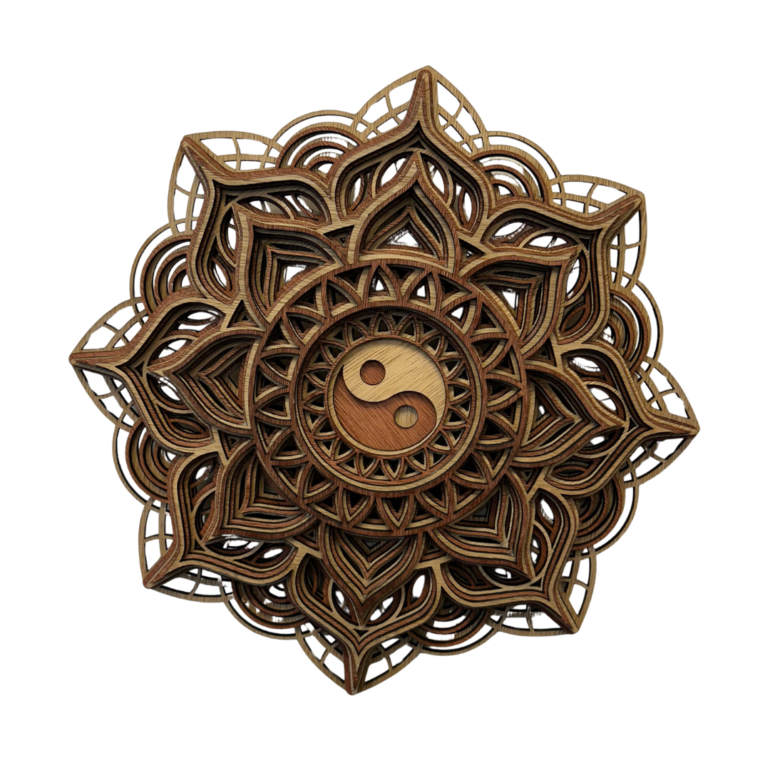 Laser Cut Wooden Artwork
