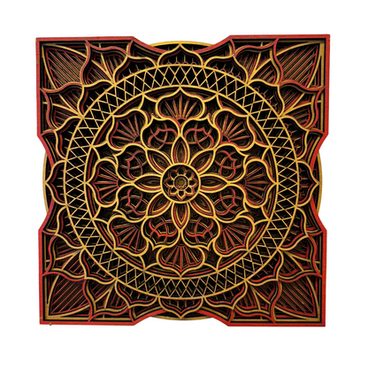 Laser Cut Wooden Artwork