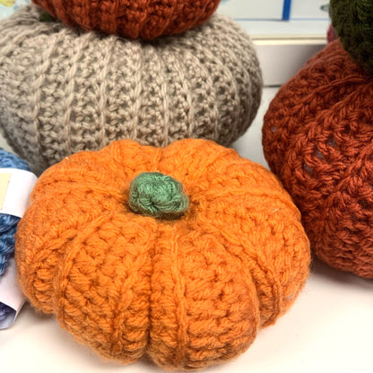 Crochet Autumn Pumpkin Decorations