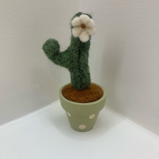 Felted Ornaments - Cactus