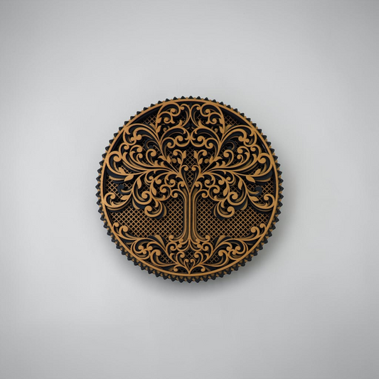 "Tree of Life" Laser-Cut Wooden Wall Art | Martin Burning Shack