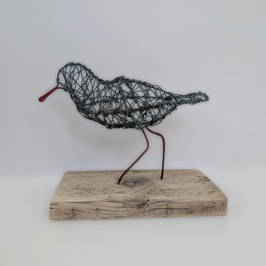 3D Wire Wading Bird Sculpture | Like a Bird out of Wire