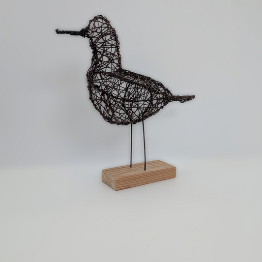 3D Wire Songbird Sculpture | Like a Bird out of Wire