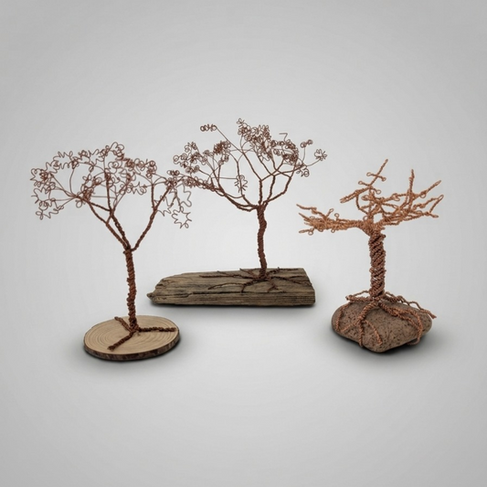 Handcrafted Wire Tree Sculpture | Like a Bird out of Wire