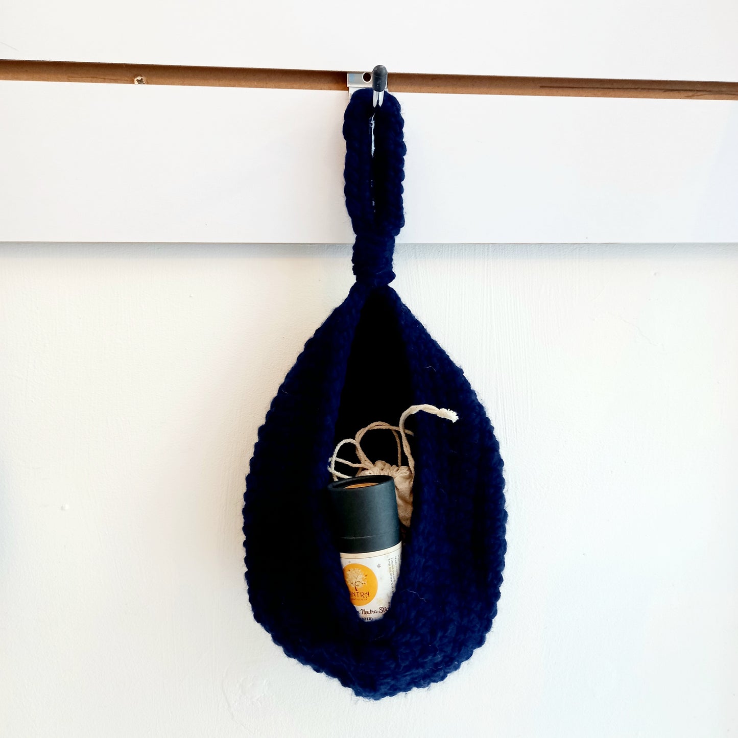 "Handmade Crochet Storage Pods" (medium)