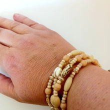 Load image into Gallery viewer, &quot;Hand made double wrap around beaded bracelet&quot;
