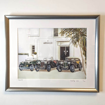 Framed illustrated Prints of Morecambe