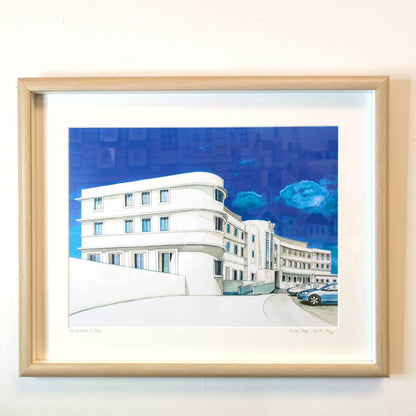 Framed illustrated Prints of Morecambe