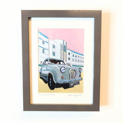 Framed illustrated Prints of Morecambe