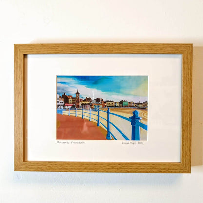 Framed illustrated Prints of Morecambe