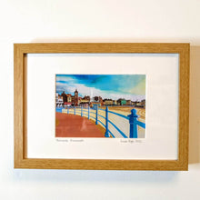Load image into Gallery viewer, Framed illustrated Prints of Morecambe
