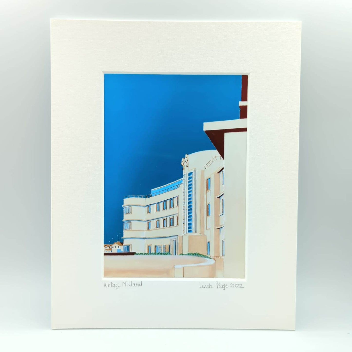 Mounted illustrated Prints of Morecambe