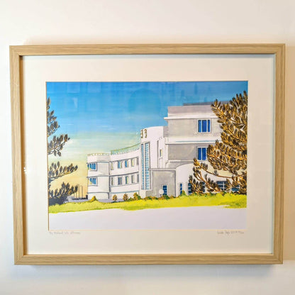 Framed illustrated Prints of Morecambe