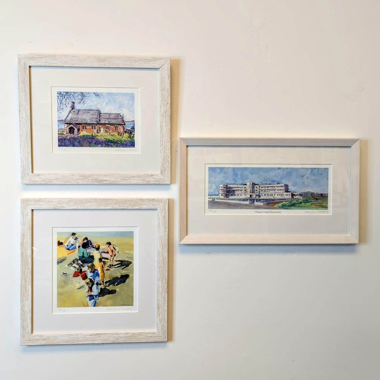 Framed limited edition Patricia Haskey 'Gilcee' prints