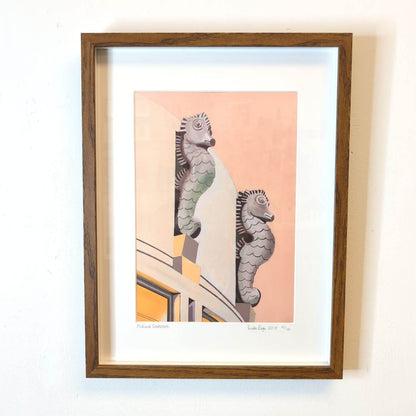 Framed illustrated Prints of Morecambe