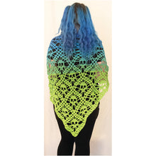 Load image into Gallery viewer, &quot;Sugar Skulls Ombre Handmade Crocheted Shawl&quot;
