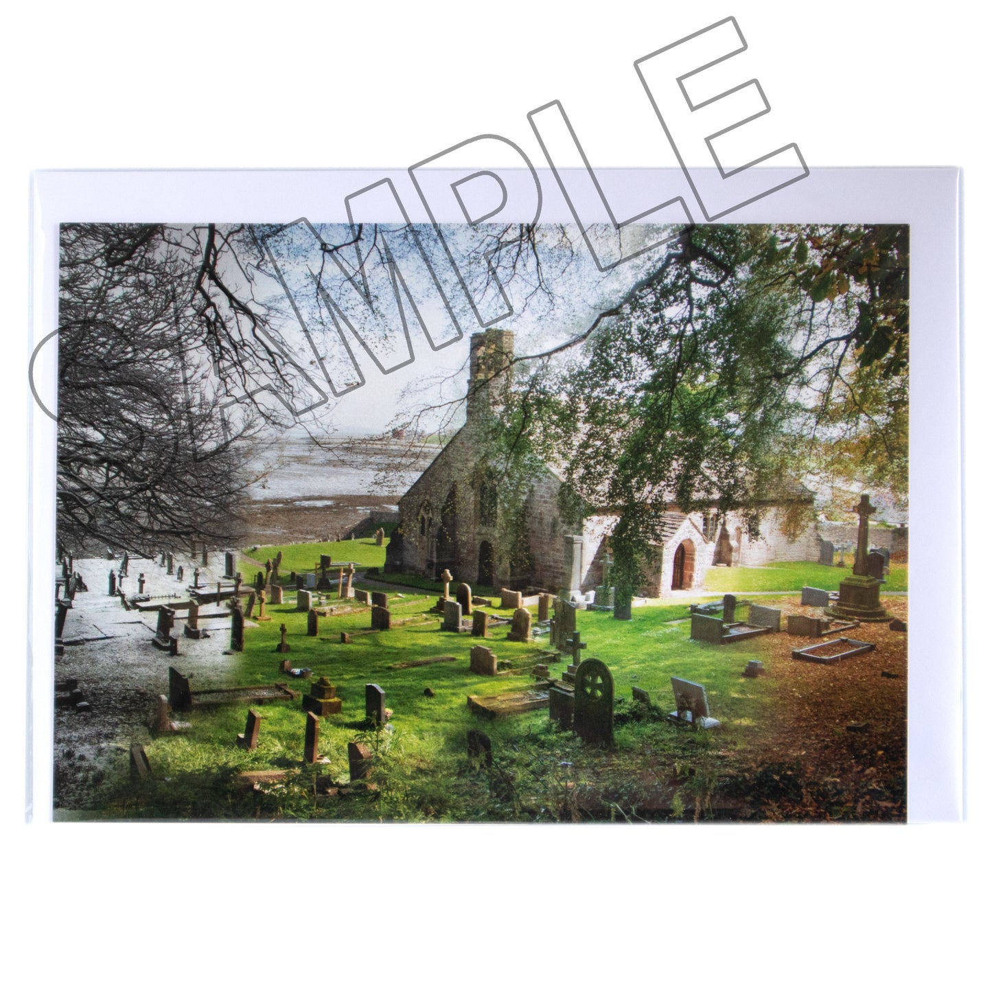 Scenic greetings cards