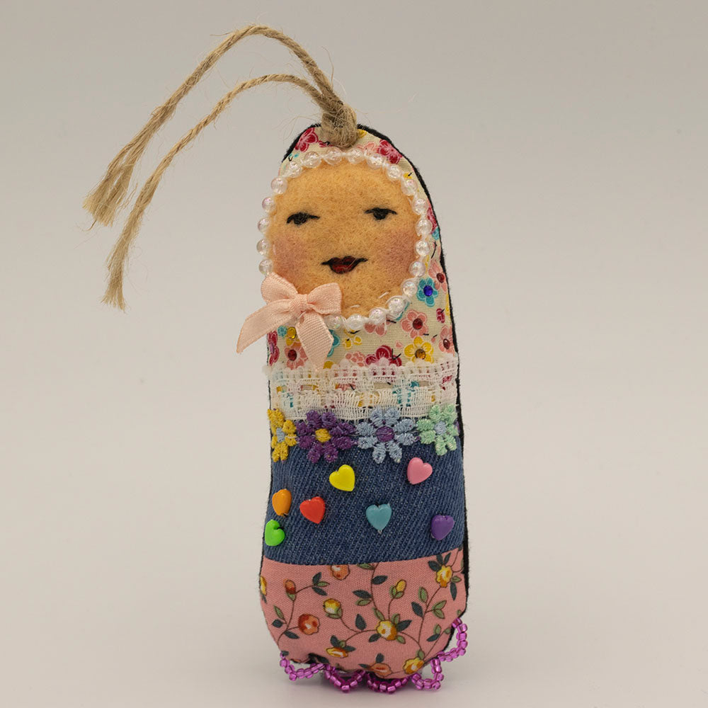 Matryoshka doll hanging decoration