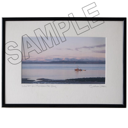 Framed postcards