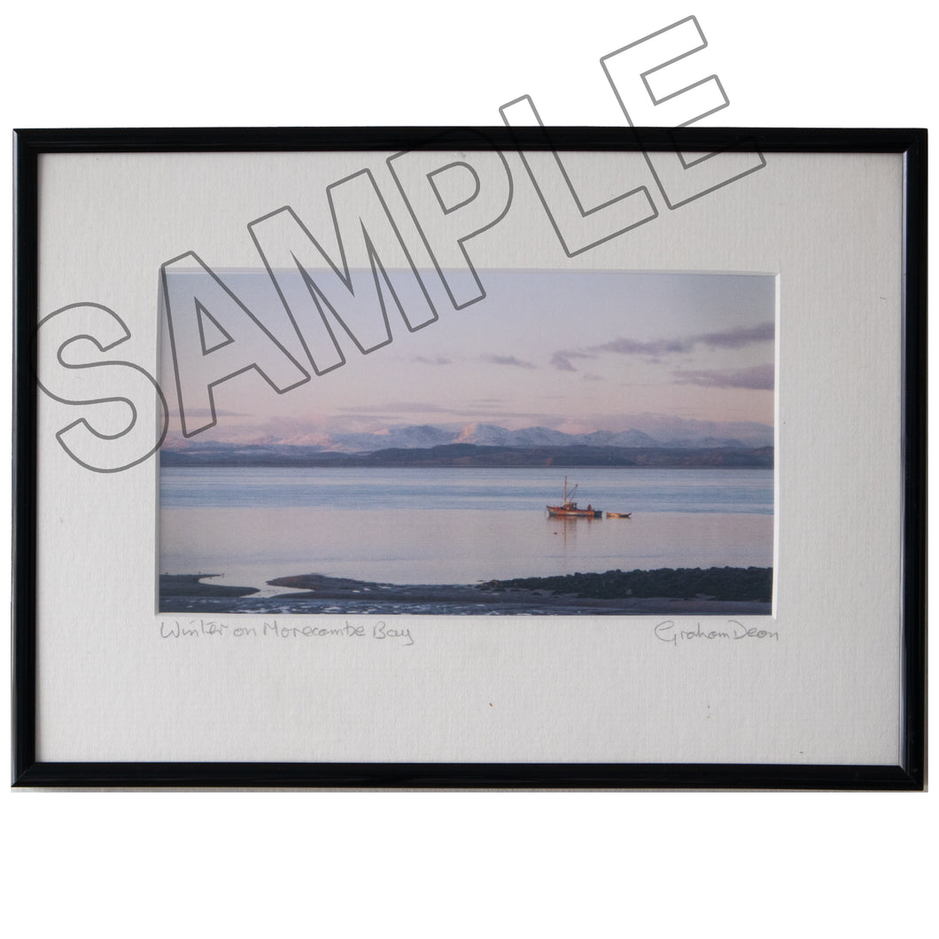Framed postcards